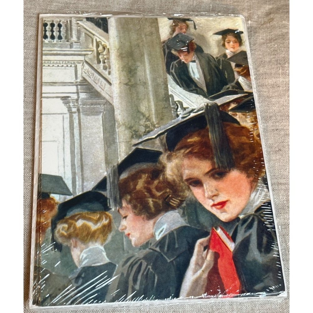 Graduation Greeting Cards Blank 6 Victorian Trading Co Sealed 7x5"